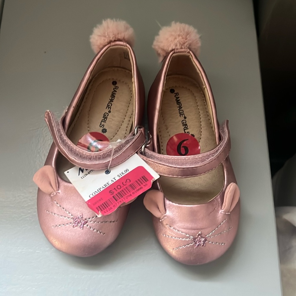 Bunny ballet slipper shoes